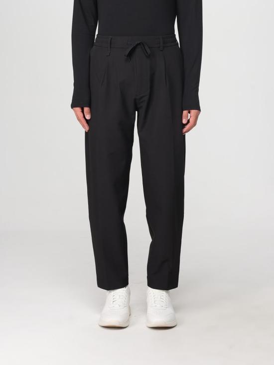 25FW 보스 스트레이트 팬츠 50539085 001 Black