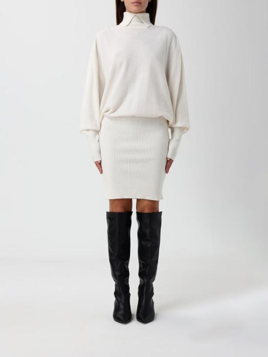 25FW 제니 롱 원피스 79AAF836CMX45 021 White