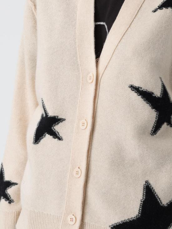 25FW 자딕앤볼테르 가디건 KWCA01626 102 Yellow Cream - ZADIG & VOLTAIRE