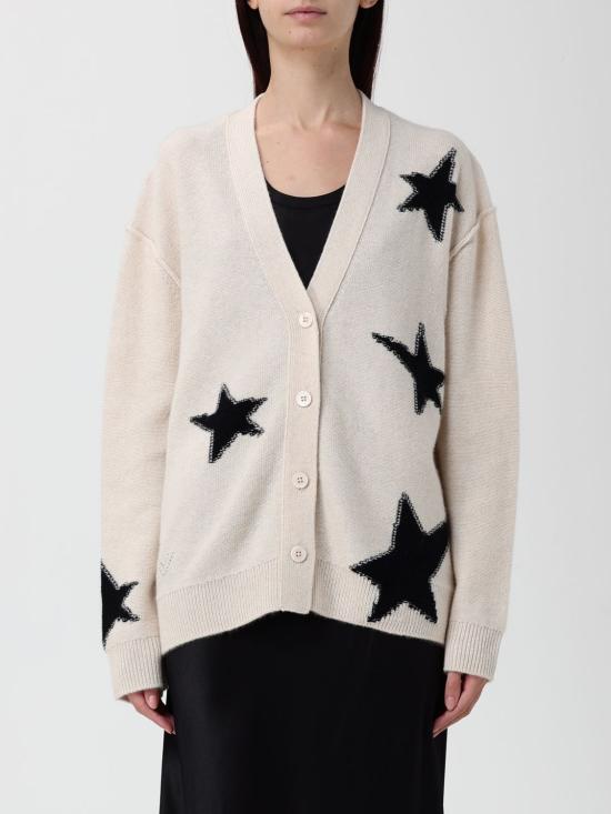 25FW 자딕앤볼테르 가디건 KWCA01626 102 Yellow Cream