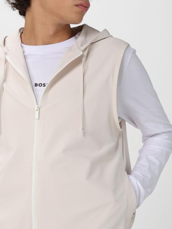 25FW 보스 베스트 50543587 131 Yellow Cream - BOSS