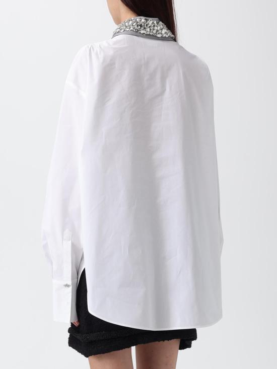 25FW 제니 셔츠 79AAL645N0086 003 White - GENNY