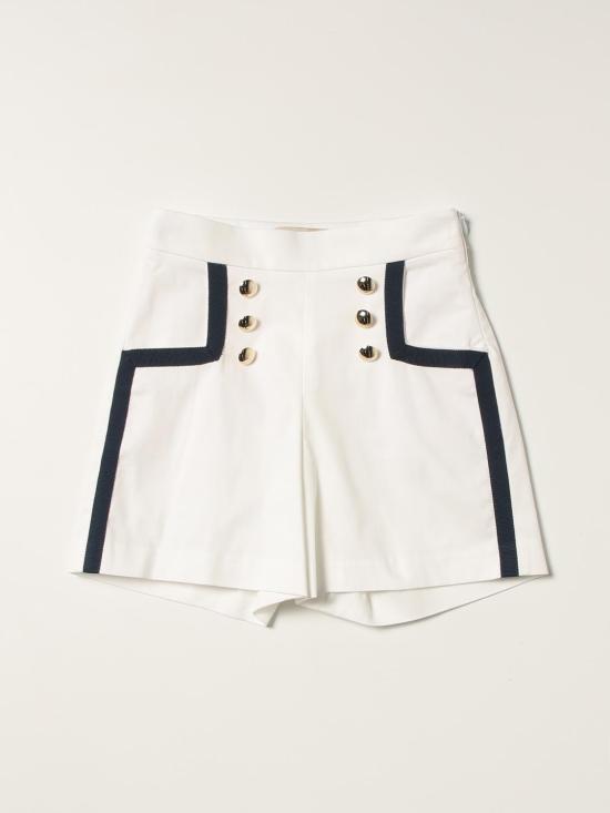 25FW [키즈] 엘리 사브 쇼츠/버뮤다 3Q6029G0043 100 White