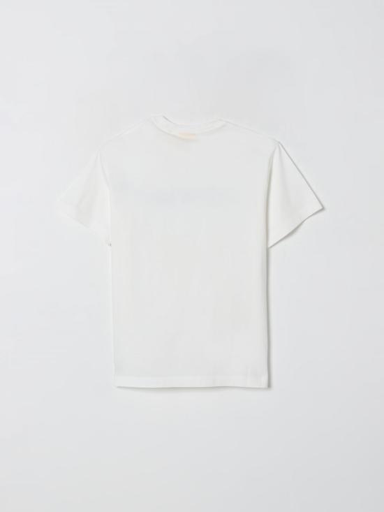 25FW [키즈] 오프화이트 티셔츠 OBAA002F25JER001 0145 White - OFF WHITE