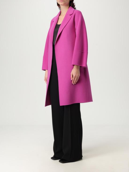 25FW 에스막스마라 ARONA 아로나 쇼트 더블 페이스 울 코트 2529016071600 075 Fuchsia - 'S MAX MARA