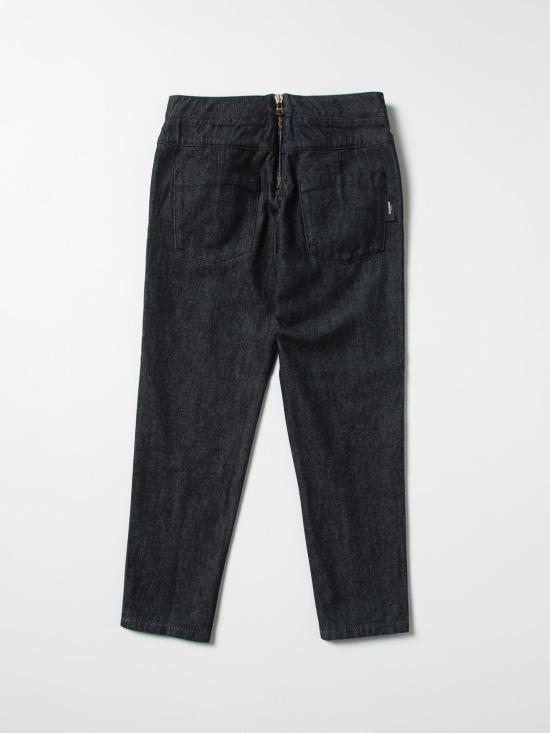 25FW [키즈] 발망 스트레이트 팬츠 6Q6200D0029 621 Denim - BALMAIN