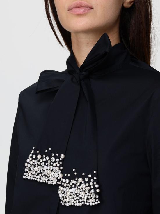 25FW 비베타 셔츠 19IV2S0G0510650 900 Black - VIVETTA