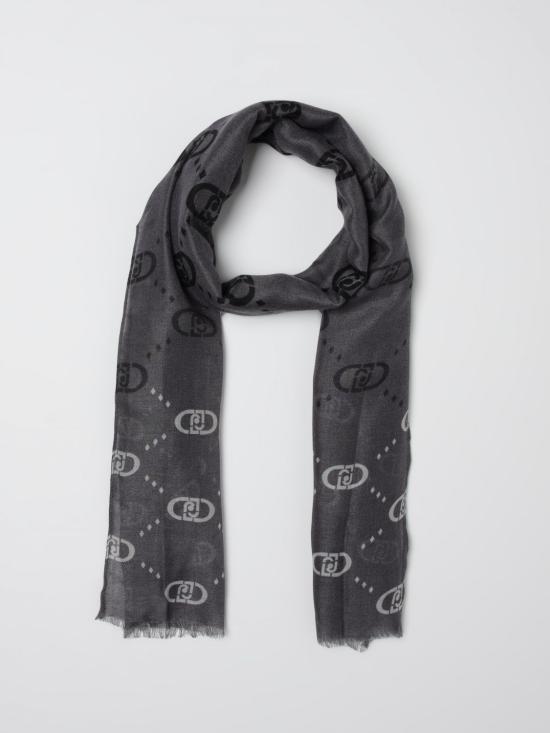 25FW 리우조 머플러/스카프 2F5080T0300 22222 Black - LIU JO