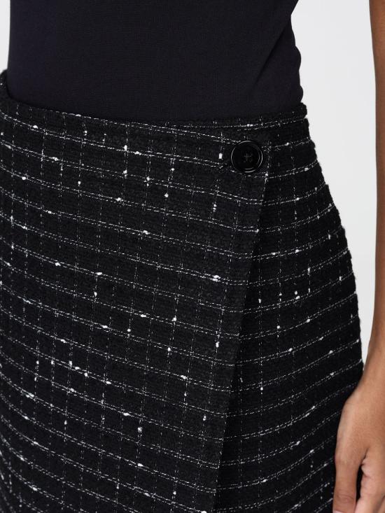 25FW 엠에스지엠 숏 스커트 3941MDD02257620 99 Black - MSGM