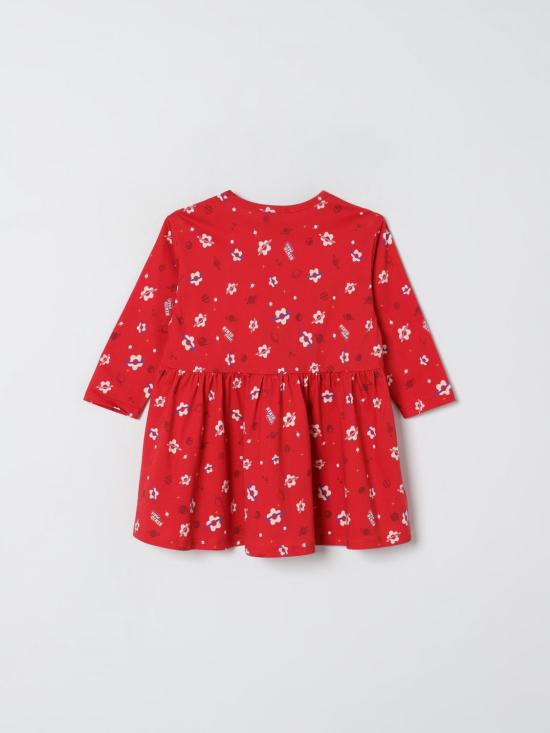 25FW [키즈] 겐조 점프수트 K61269 968 Red - KENZO