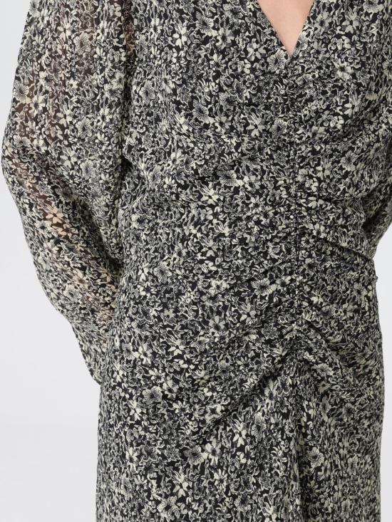 25FW 보스 롱 원피스 50544051 969 Multicolor - BOSS