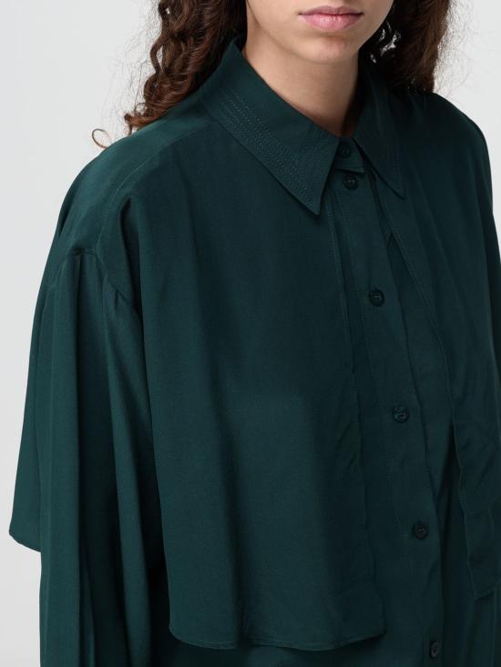 25FW 씨바이클로에 블라우스 CHS19WHT06011 85X Green - SEE BY CHLOE'