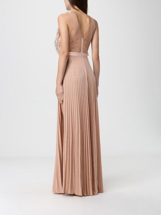 25FW 엘리자베타프랜치 롱 원피스 ABR19 EA1 Nude - ELISABETTA FRANCHI