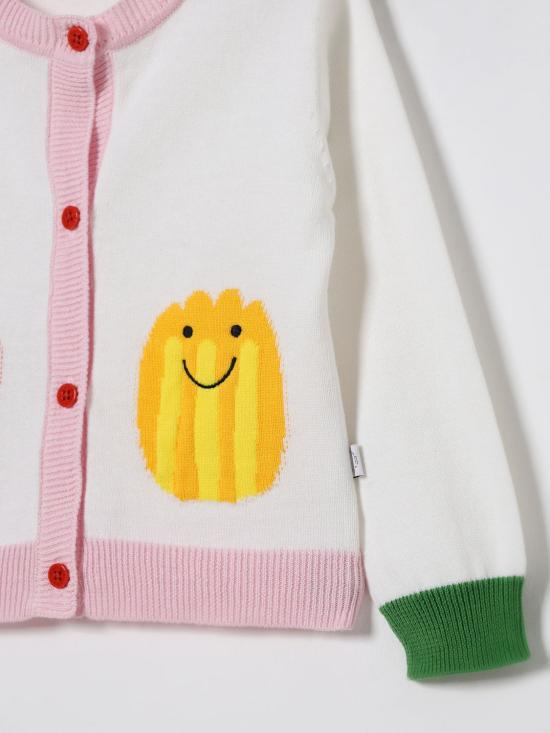 25FW [키즈] 스텔라 맥카트니 풀오버 TX9020Z1528 103 White - STELLA MCCARTNEY