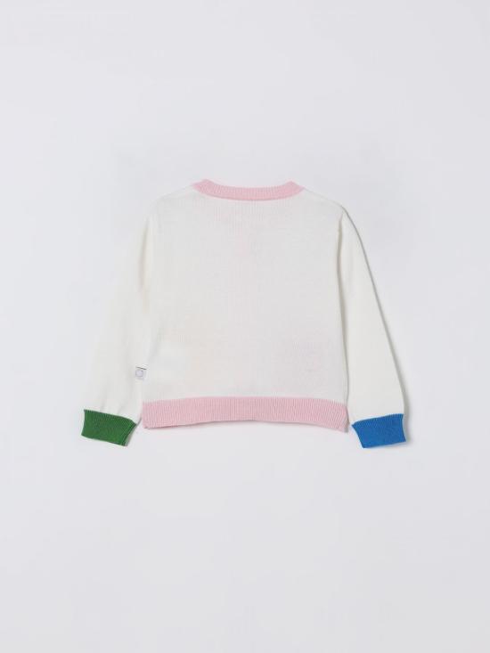 25FW [키즈] 스텔라 맥카트니 풀오버 TX9020Z1528 103 White - STELLA MCCARTNEY