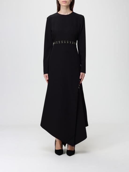 25FW 저스트까발리 롱 원피스 79PAO923N0626 899 Black