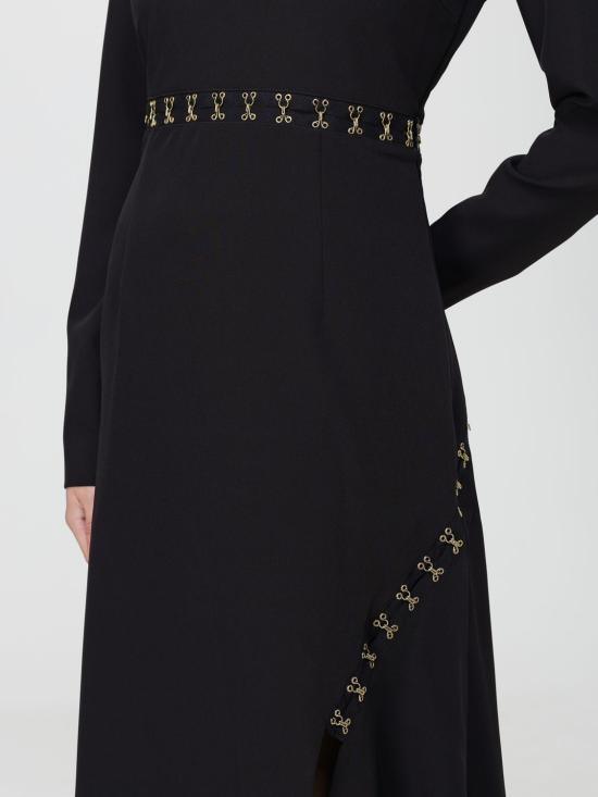 25FW 저스트까발리 롱 원피스 79PAO923N0626 899 Black - JUST CAVALLI