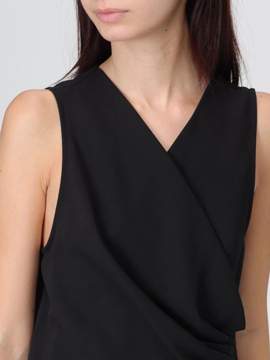 25FW 엠포리오 아르마니 탑 EW001956AF12696 UC001 Black - EMPORIO ARMANI