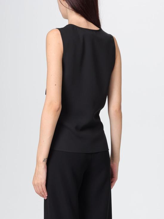 25FW 엠포리오 아르마니 탑 EW001956AF12696 UC001 Black - EMPORIO ARMANI