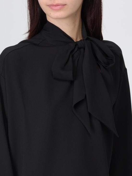 25FW 엠포리오 아르마니 블라우스 EW001953AF12696 UC001 Black - EMPORIO ARMANI