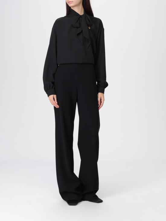 25FW 엠포리오 아르마니 블라우스 EW001953AF12696 UC001 Black - EMPORIO ARMANI