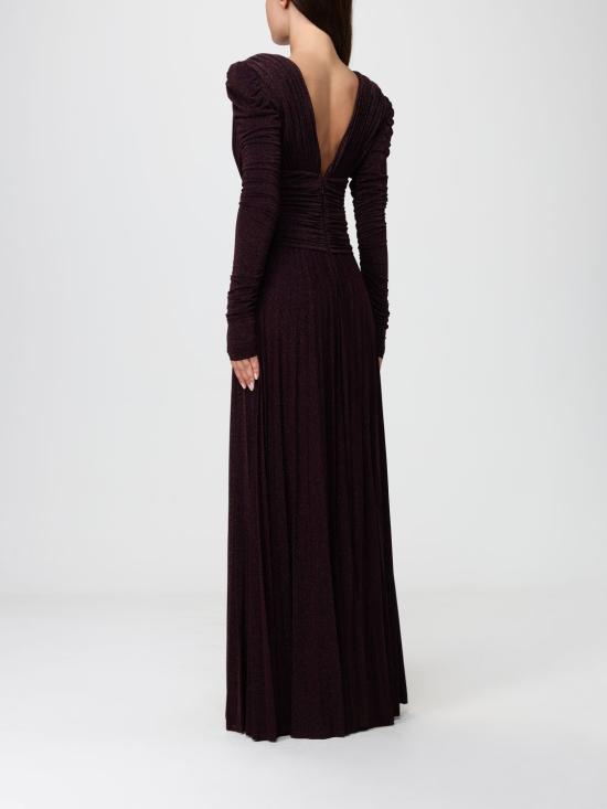 25FW 엘리자베타프랜치 롱 원피스 ABR40 EA4 Wine - ELISABETTA FRANCHI