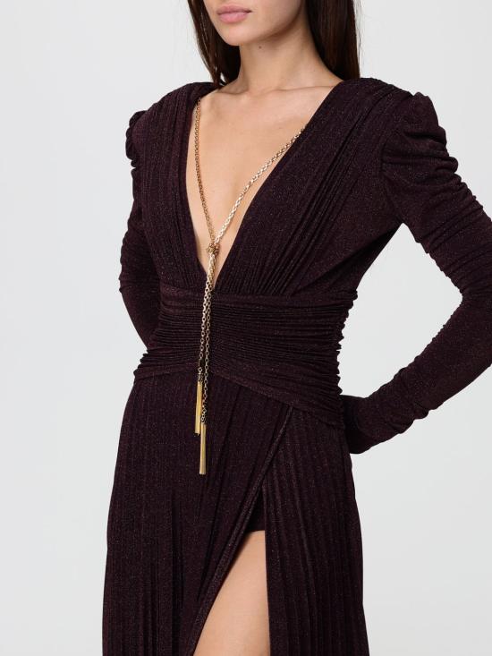 25FW 엘리자베타프랜치 롱 원피스 ABR40 EA4 Wine - ELISABETTA FRANCHI