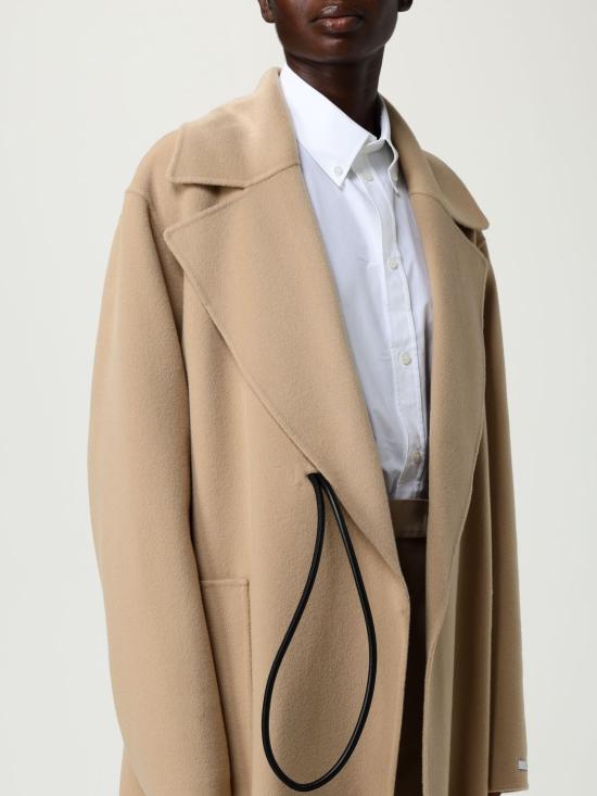 25FW 스포트막스 ABATE 아바테 버진울 코트  2522016031600 001 Camel - SPORTMAX