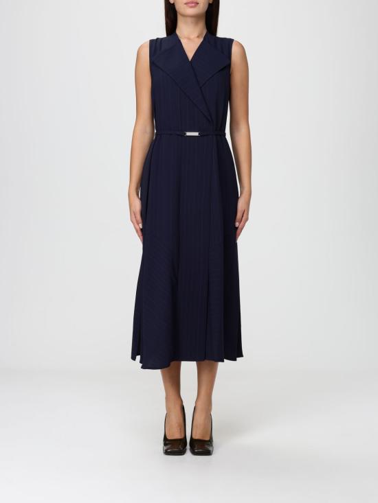 25FW 보스 롱 원피스 50548494 992 Blue