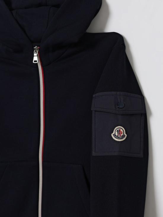 25FW [키즈] 몽클레어 풀오버 8G00026899PS 778 Blue - MONCLER