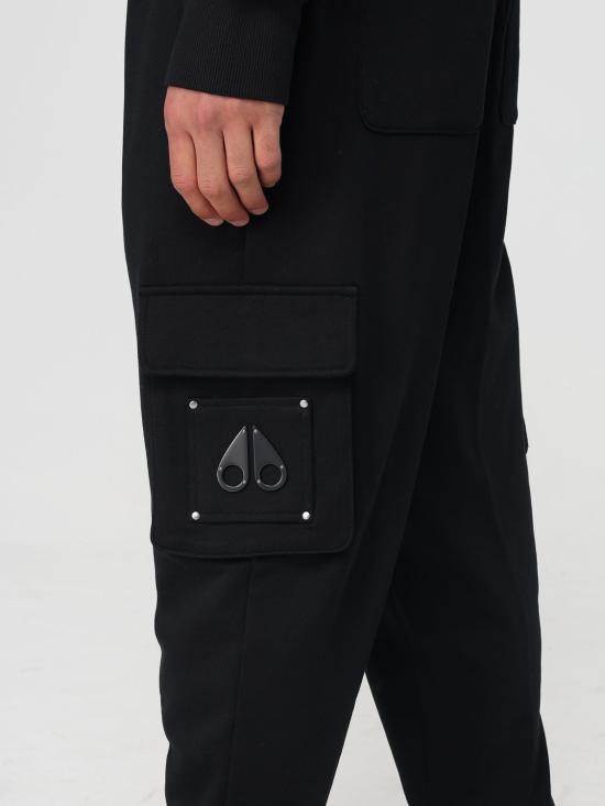 25FW 무스너클 스트레이트 팬츠 M35MR777 292 Black - MOOSE KNUCKLES
