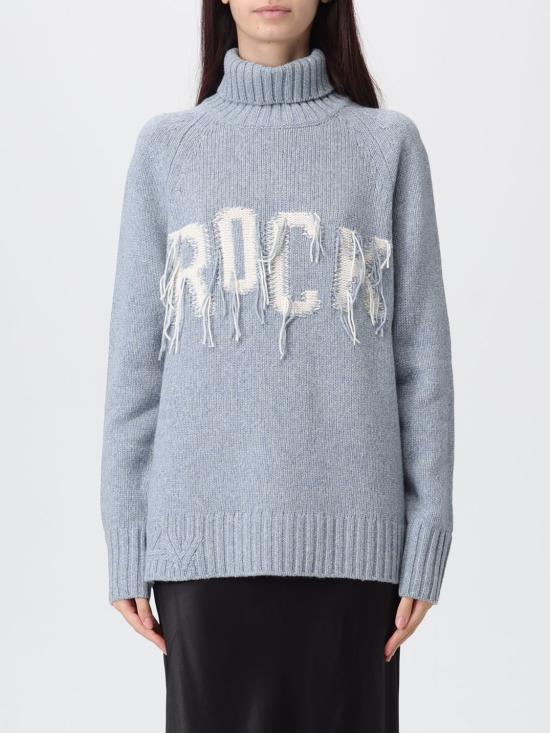 25FW 자딕앤볼테르 터틀넥 KWSW02823 409 Gnawed Blue