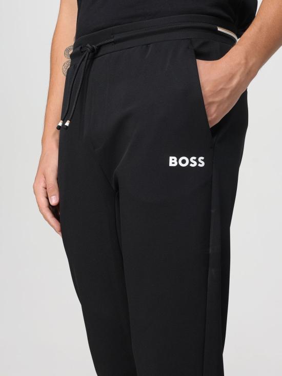 25FW 보스 트레이닝/조거 팬츠 50542940 001 Black - BOSS