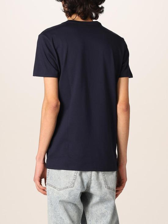 26SS 라코스테 피마 코튼 저지 크루넥 티셔츠 TH6709 166 Blue - LACOSTE