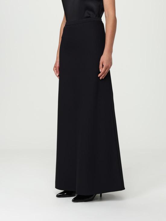25FW 막스마라 롱 스커트 2521776011600 004 Black - MAX MARA