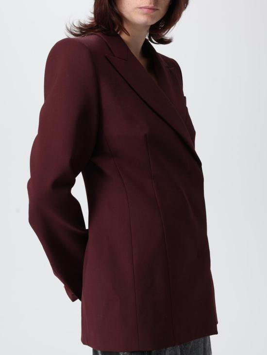 25FW 스포트막스 자켓 2522046042600 003 Wine - SPORTMAX