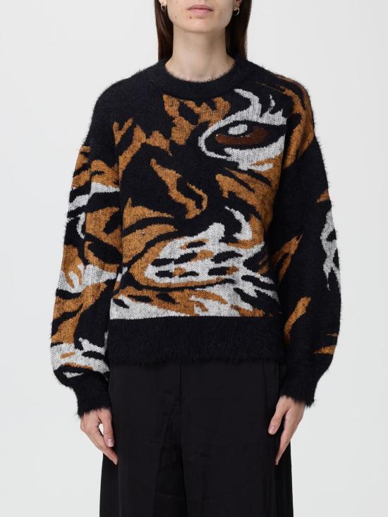 25FW 디케이엔와이 스웨터 P1HSB00Z 001 Black