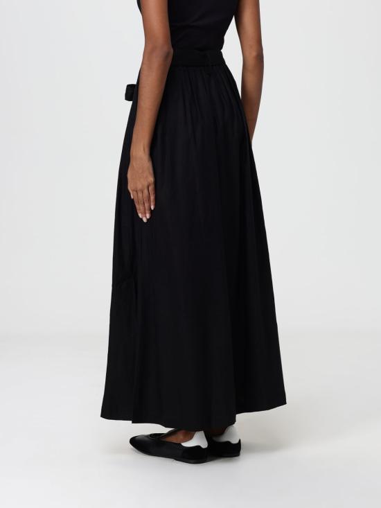 25FW 디케이엔와이 롱 스커트 P0ANCENU 000 Black - DKNY