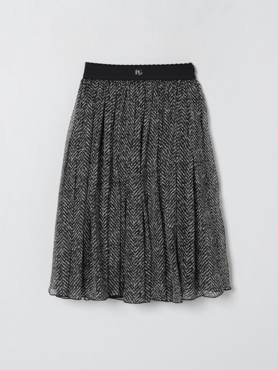 25FW [키즈] 돌체앤가바나 스커트 L55I00IS1ZN HH5QS Black