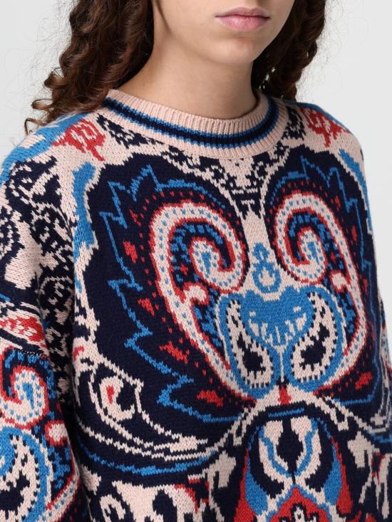 25FW 씨바이클로에 스웨터 CHS19AMP3062002 00A Blue - SEE BY CHLOE'