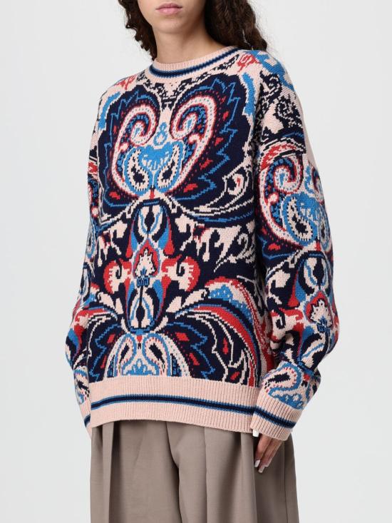 25FW 씨바이클로에 스웨터 CHS19AMP3062002 00A Blue - SEE BY CHLOE'