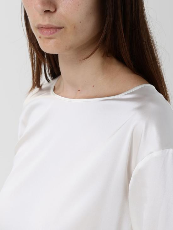 25FW 엠포리오 아르마니 블라우스 EW002198AF17300 U0006 White - EMPORIO ARMANI