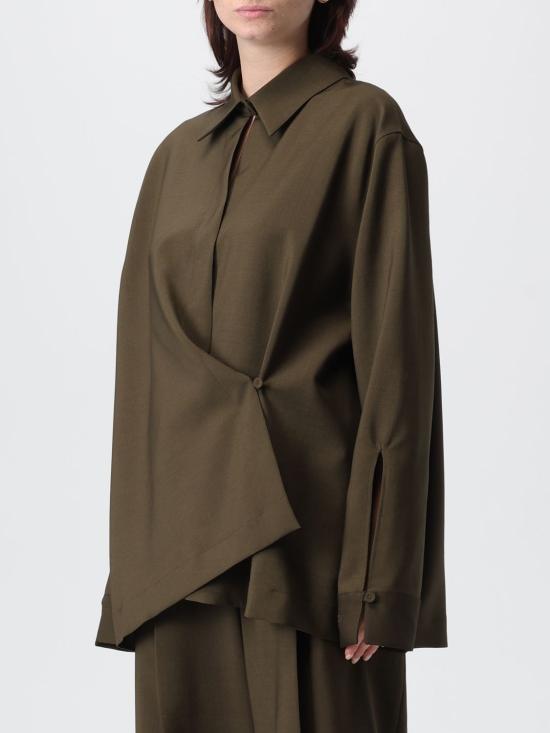 25FW 펜디 블라우스 FS8287AQ3H F1T6G Olive - FENDI