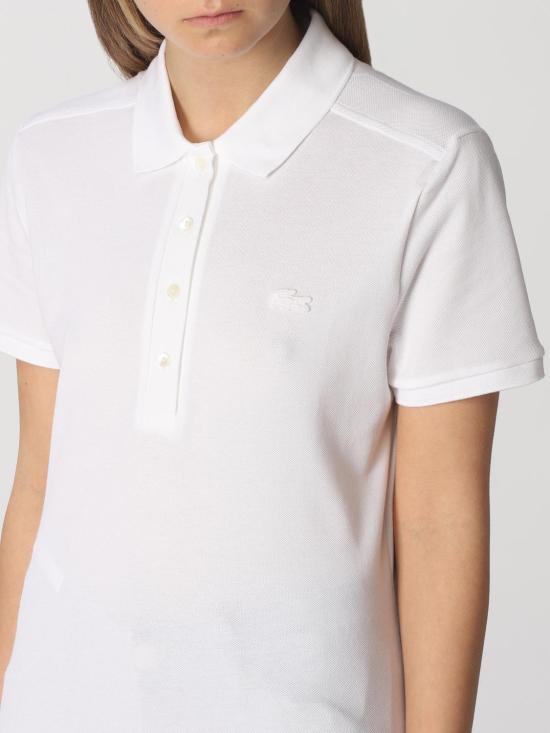 25FW 라코스테 폴로 티셔츠 PF5462 001 White - LACOSTE