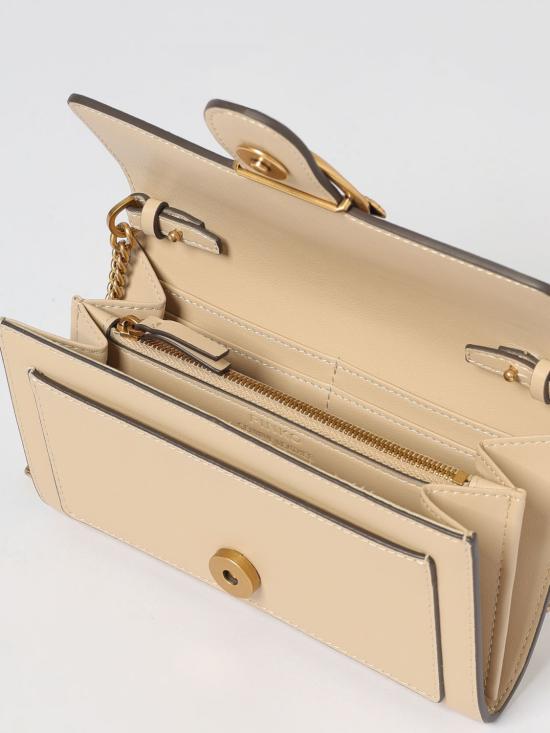25FW 핑코 지갑 100062A0F1 C50Q Beige - PINKO
