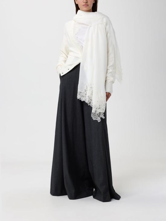 25FW 에르마노 설비노 머플러/스카프 D474R706IMM 10104 Ivory - ERMANNO SCERVINO