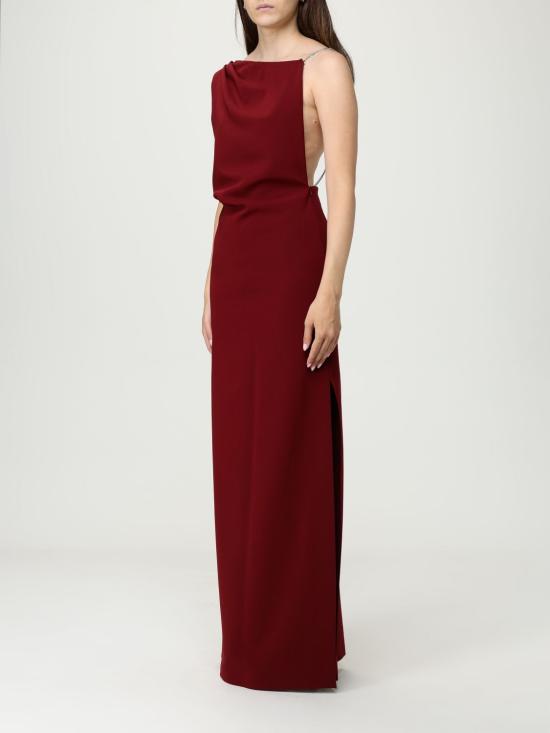 25FW 막스마라 롱 원피스 2521226024600 043 Raspberry - MAX MARA