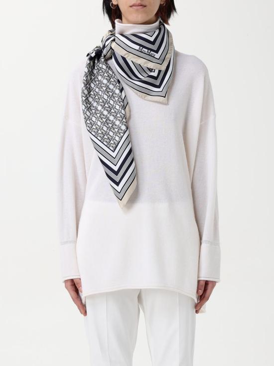 25FW 막스마라 머플러/스카프 2514541111600 003 Blue - MAX MARA