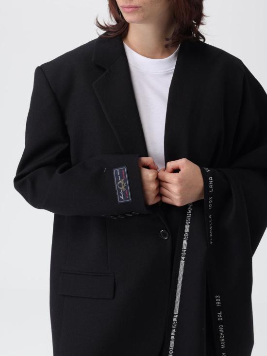 25FW 모스키노 자켓 05115438 0555 Black - MOSCHINO