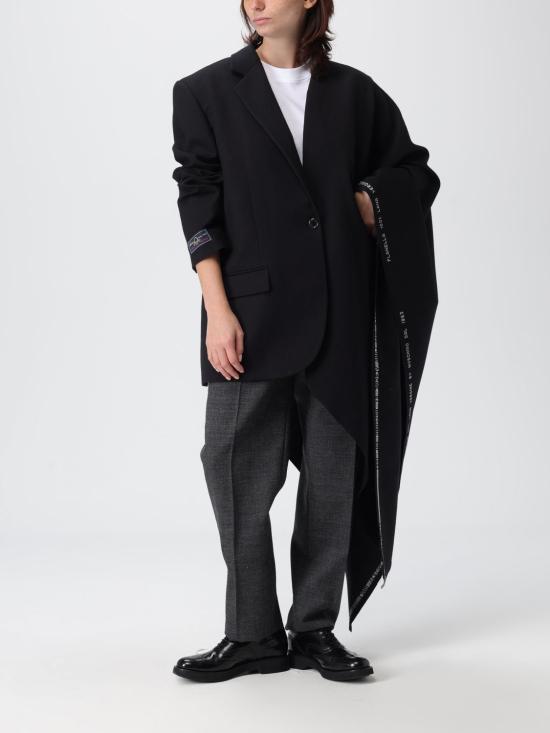 25FW 모스키노 자켓 05115438 0555 Black - MOSCHINO